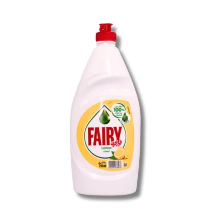 fairy lemon dishwashing liquid bottle  750ml X 20pcs