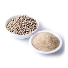 white pepper and powder